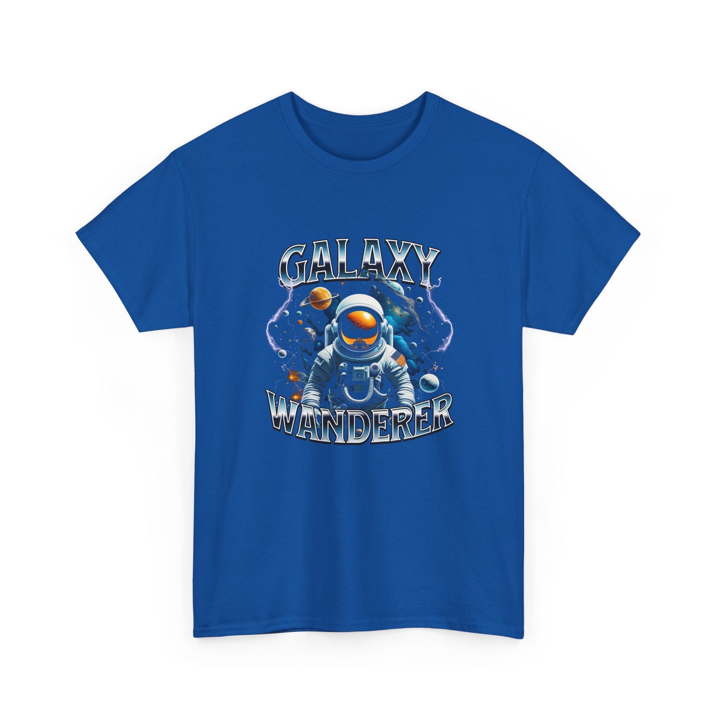 Galaxy Wanderer Tee — "Our Minds Can Travel Far" Graphic T-Shirt