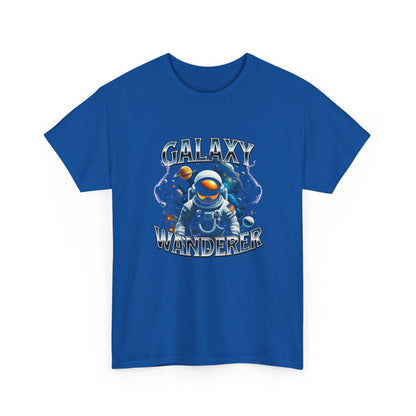 Galaxy Wanderer Tee — "Our Minds Can Travel Far" Graphic T-Shirt