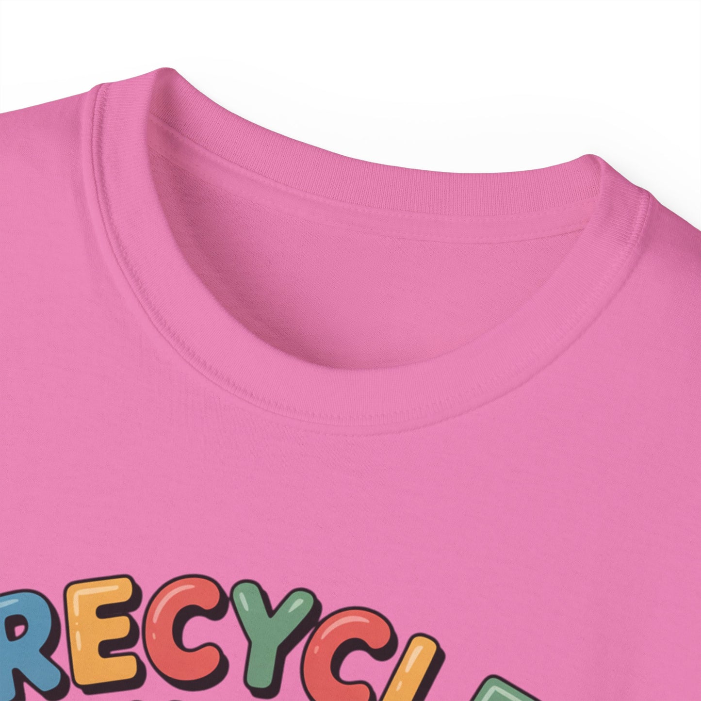 Recycle Your Joy Panda Tee — Cute Eco-Friendly Positive Message T-Shirt