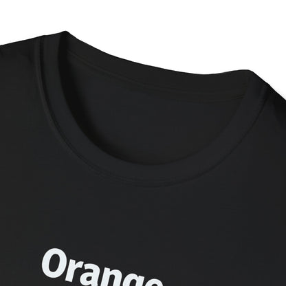 Grateful Orange T-Shirt, Unisex Casual Wear, Thanksgiving Shirt, Fall Vibes Tee, Gift for Friends, Comfortable Everyday Apparel - Psychonaut Swag