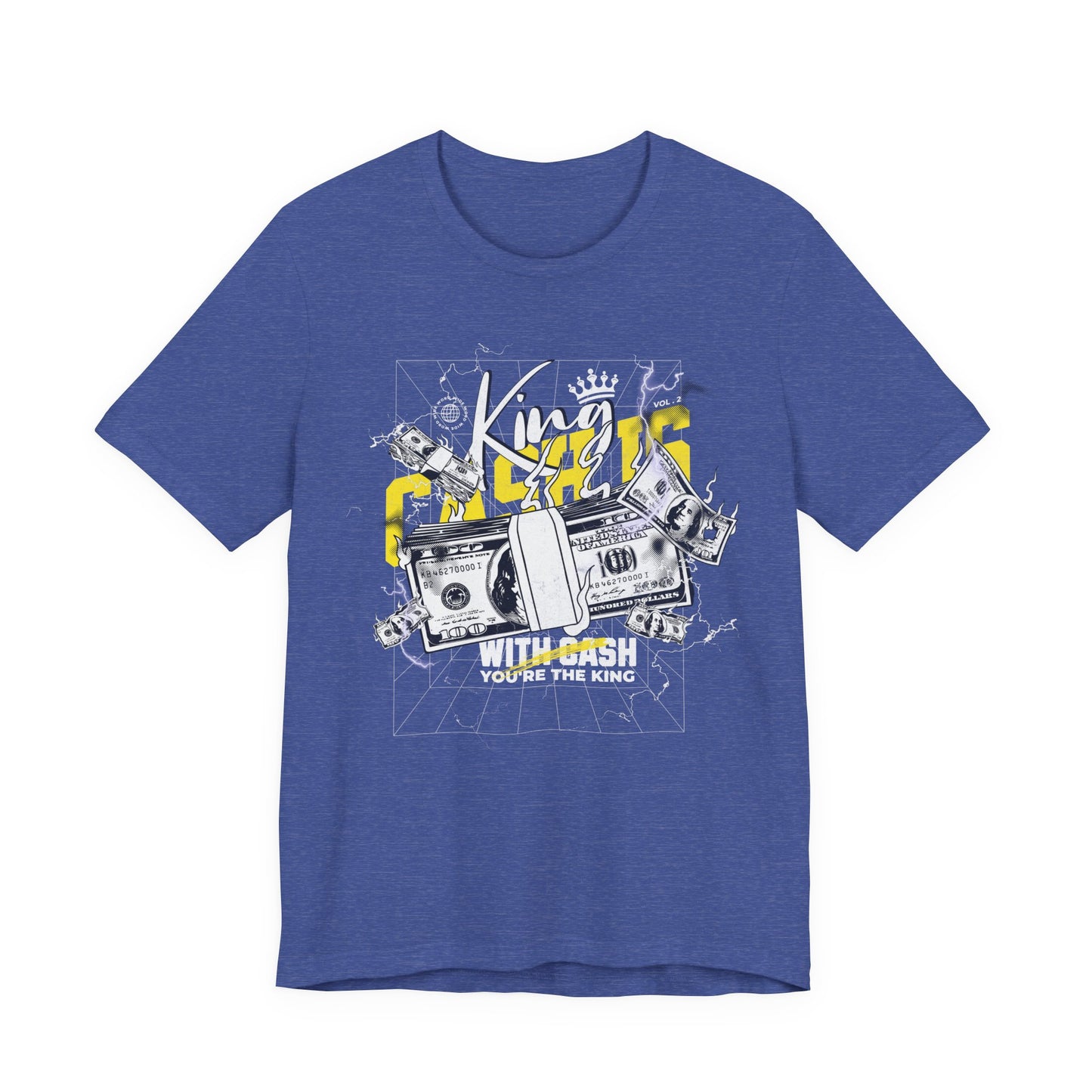 King of Cash, Unisex Jersey Short Sleeve Tee