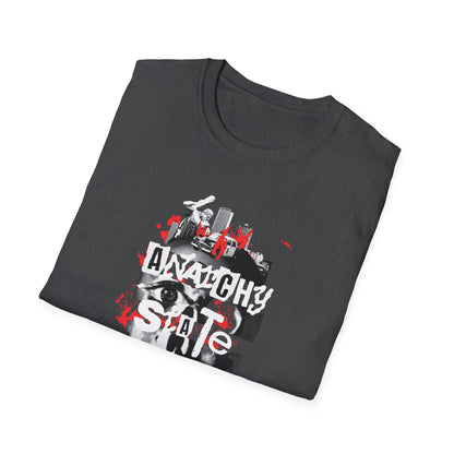 Anarchy State of Mind T-Shirt — "Take Over the Fake Media" Graphic Tee
