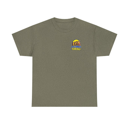 Colorful Retro Style Unisex Heavy Cotton Tee, Graphic Tee, Casual Wear, Gift Idea, Summer Fashion, Festival Outfit - Psychonaut Swag