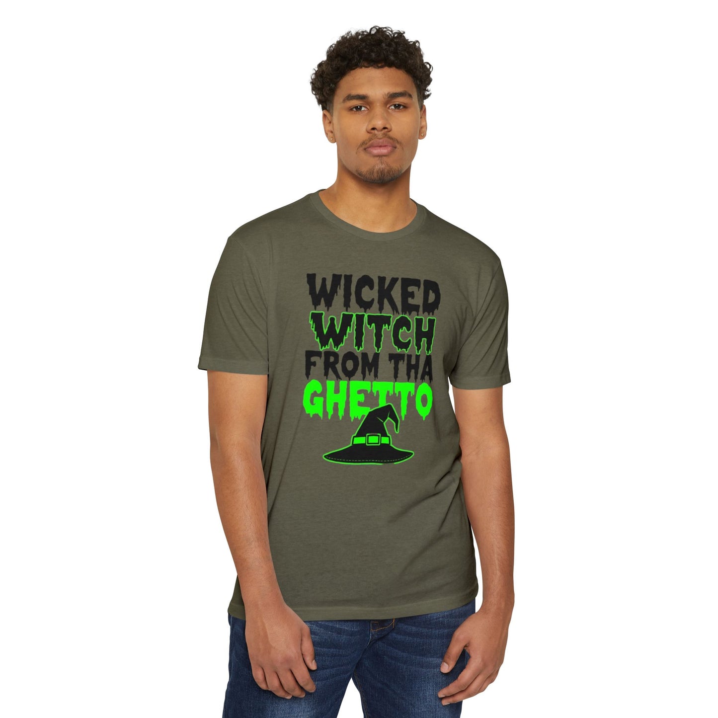 Wicked Witch T-Shirt, Funny Halloween Tee, Unisex Graphic Shirt, Spooky Costume Top, Autumn Celebration Apparel