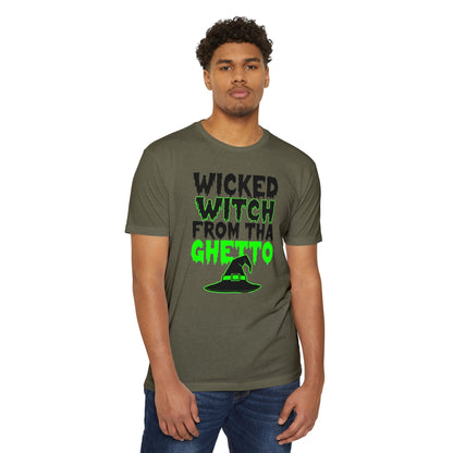 Wicked Witch T-Shirt, Funny Halloween Tee, Unisex Graphic Shirt, Spooky Costume Top, Autumn Celebration Apparel