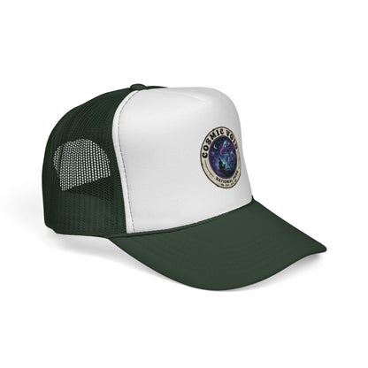 Cosmic Void Trucker Cap — Space Nebula Patch Hat