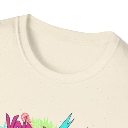 Retro Graffiti Tee — "Void Realm Shadow Crash Rebel Soul" Graphic T-Shirt