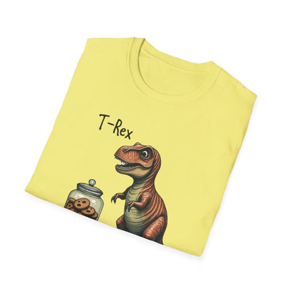 Funny T-Rex, The Struggle is real, T-Shirt, Dinosaur Gift, Unisex Apparel, Quirky Graphic Tee, Perfect for Birthdays and Parties - Psychonaut Swag