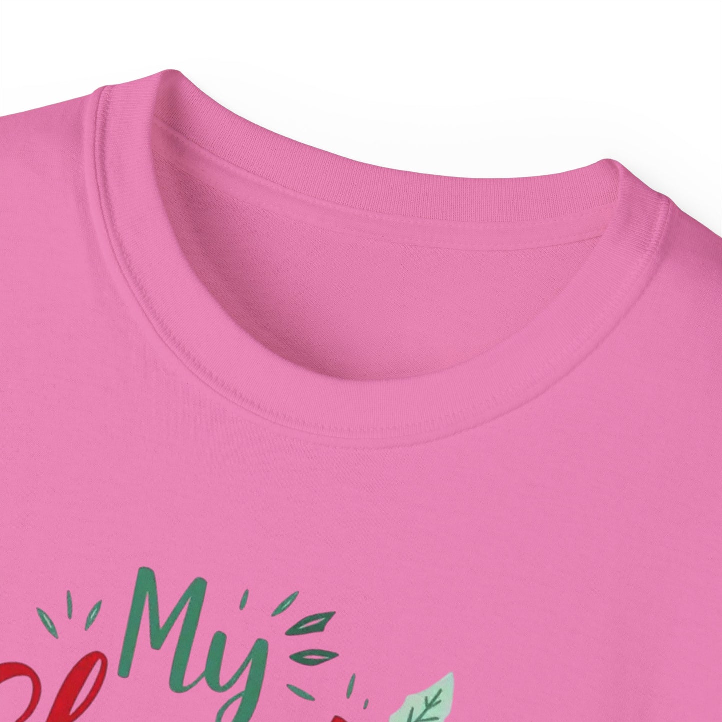 Christmas Coffee Tee - "My Christmas Spirit Needs Coffee" Holiday T-Shirt