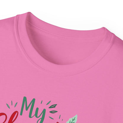 Christmas Coffee Tee - "My Christmas Spirit Needs Coffee" Holiday T-Shirt