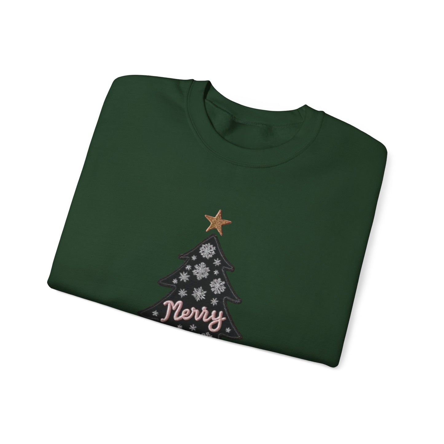 Merry Tree, Christmas sweatshirt, Unisex Heavy Blend™ Crewneck Sweatshirt