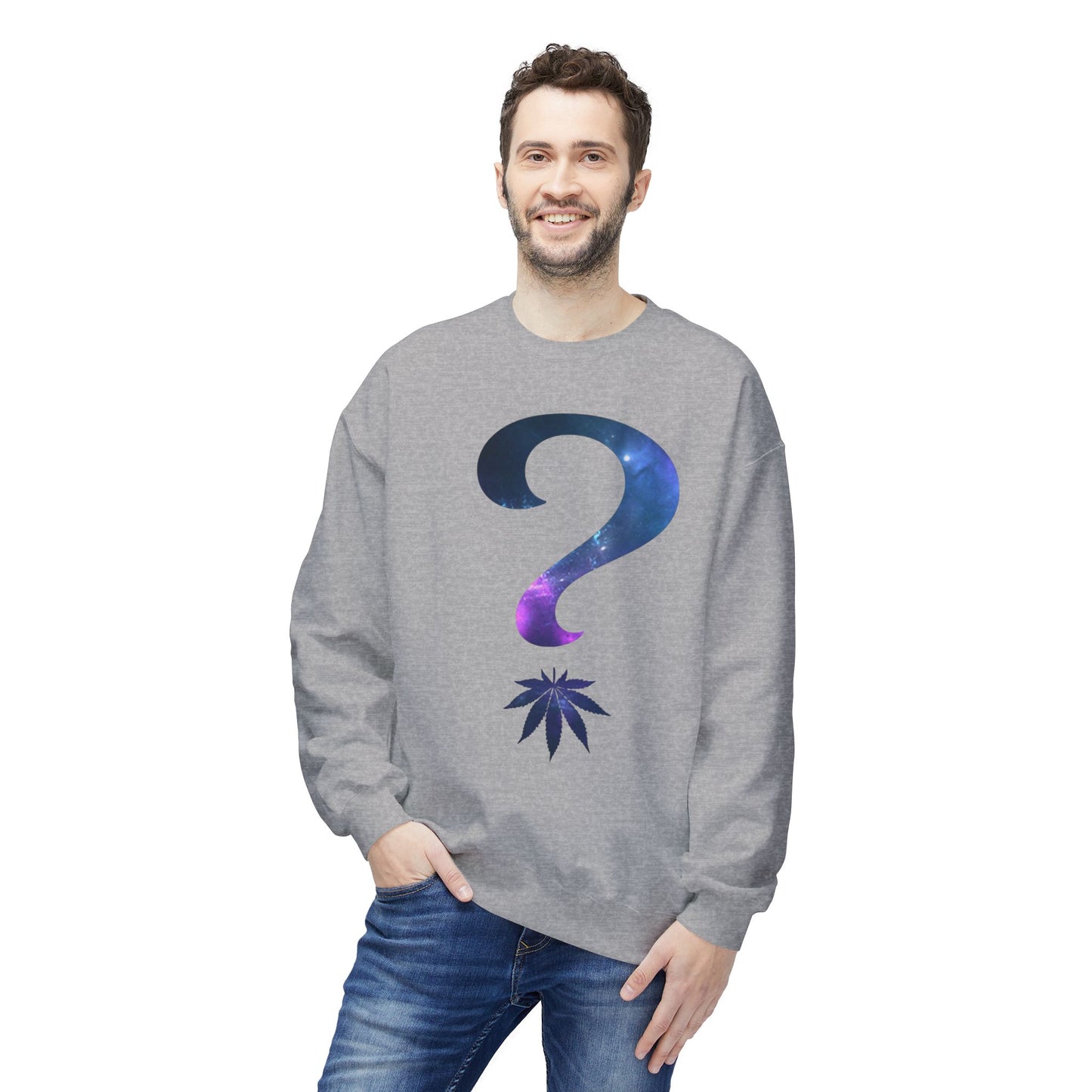 Weedaker, Unisex Midweight Softstyle Fleece Crewneck Sweatshirt