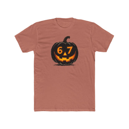 Halloween Jack-O'-Lantern Tee — 6/7 Pumpkin Graphic Shirt