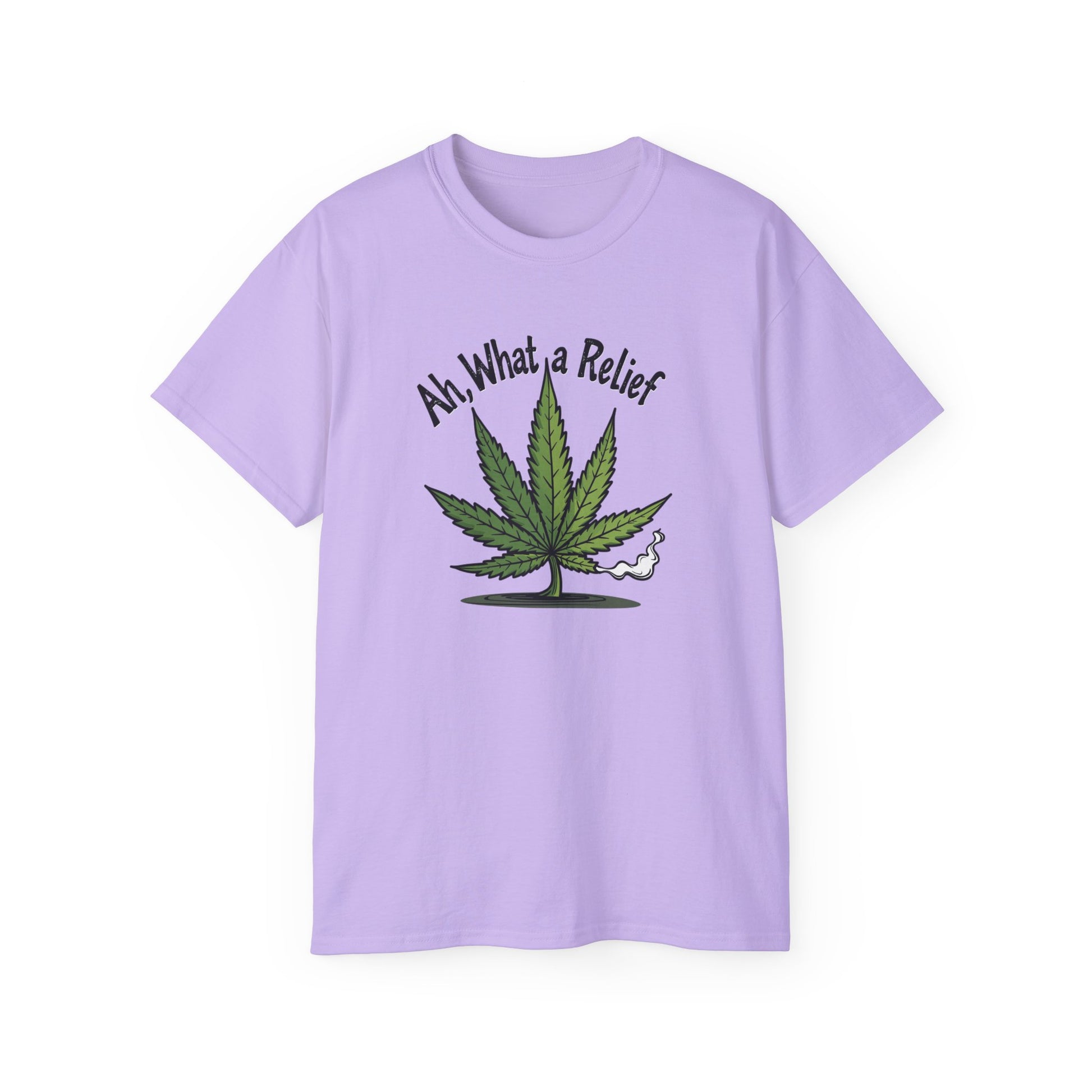 Ah, What a Relief Unisex Ultra Cotton Tee - Perfect for Cannabis Enthusiasts - Psychonaut Swag