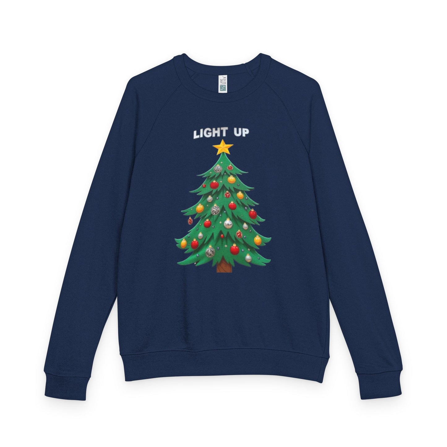 Light Up Christmas Tree Crewneck Sweatshirt