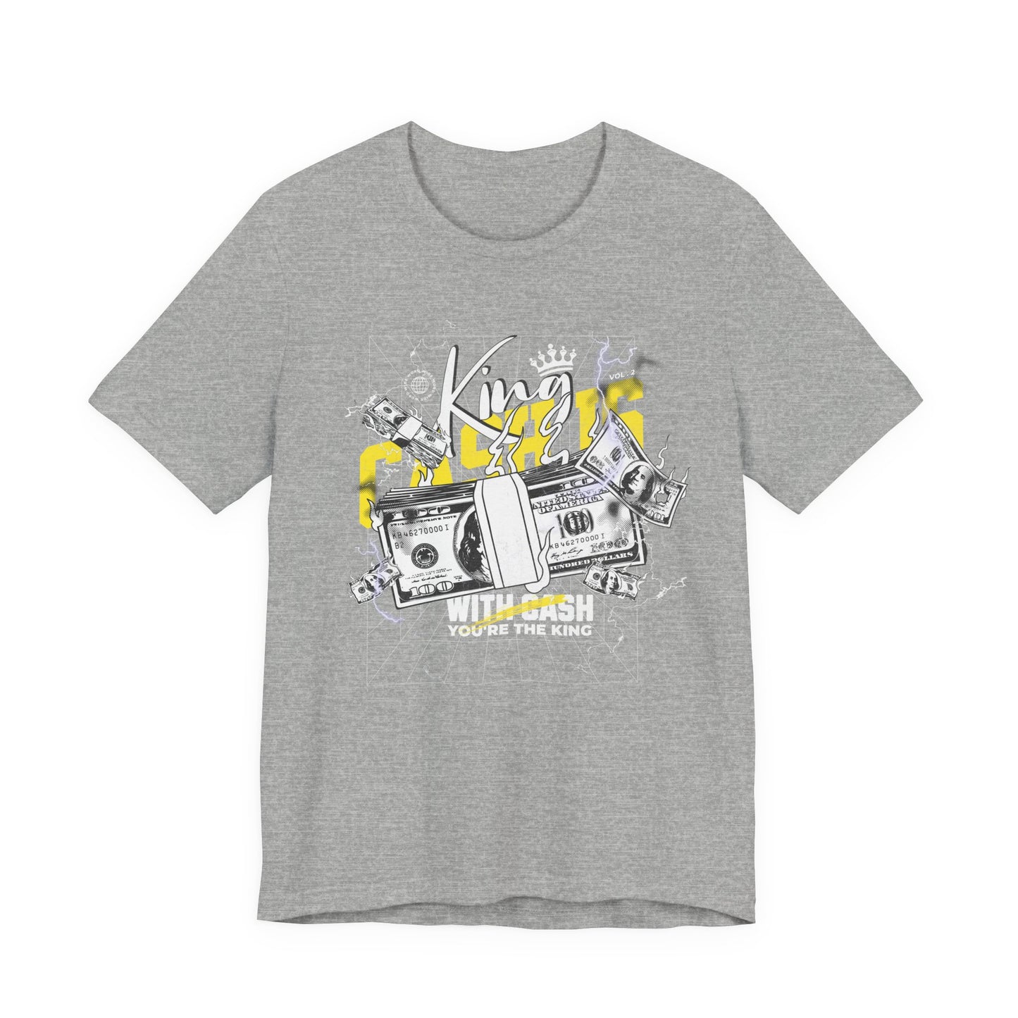 King of Cash, Unisex Jersey Short Sleeve Tee