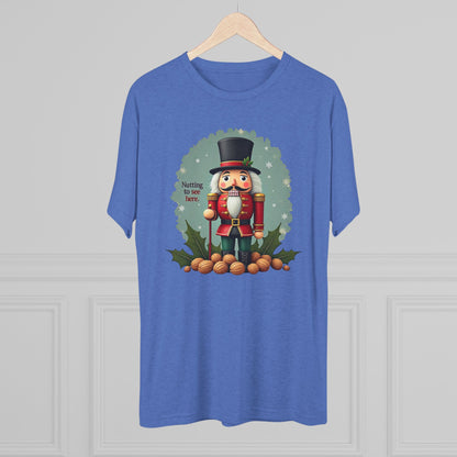 Nutcracker, Nutting to see here, Christmas T-Shirt – 'Nothing to See Here' Holiday Tee