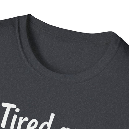 Tired as a Mother T-Shirt, Funny Mom Tee, Gift for Mothers Day, Unisex Tee, Coffee Lover Shirt, Relaxed Fit T-Shirt - Psychonaut Swag
