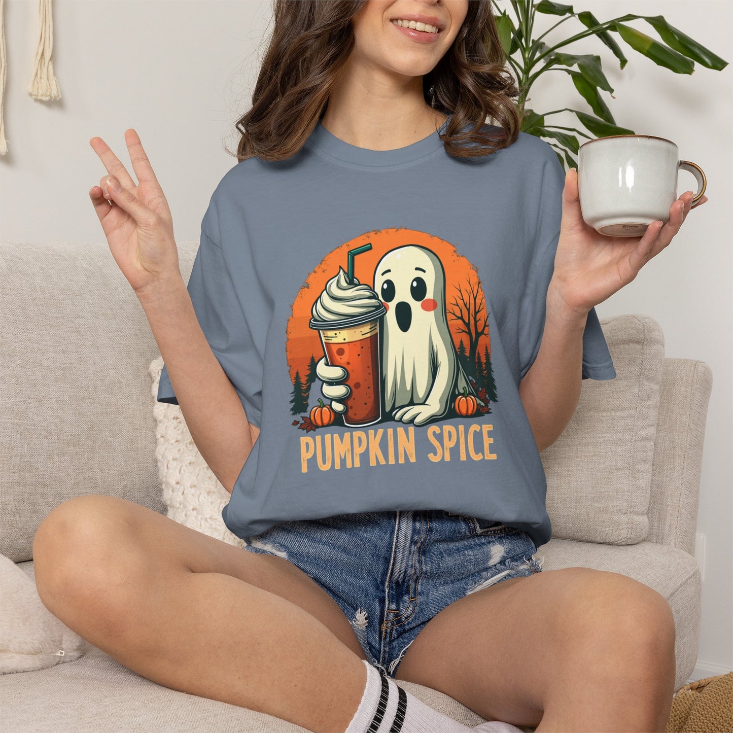 Pumpkin Spice Ghost T-Shirt