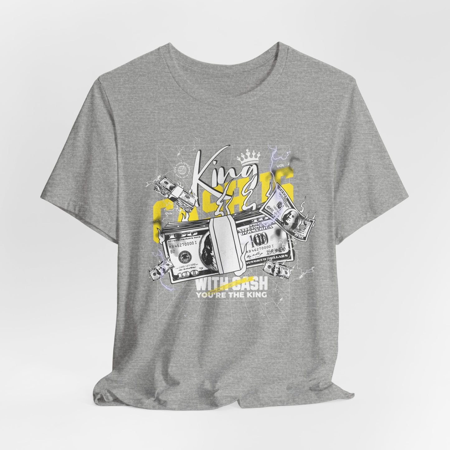 King of Cash, Unisex Jersey Short Sleeve Tee