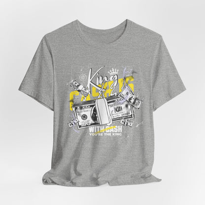 King of Cash, Unisex Jersey Short Sleeve Tee
