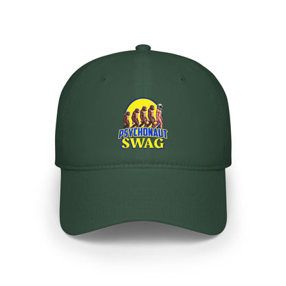 Psychonaut Swag Low Profile Baseball Cap, Casual Hat, Gift for Gamers, Streetwear Accessory, Summer Vibes, Trendy Headwear - Psychonaut Swag