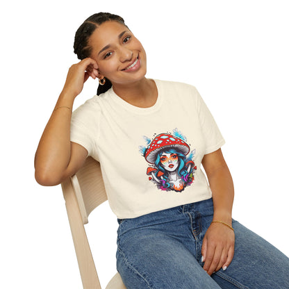 Miss Fly Agaric, Unisex Softstyle T-Shirt