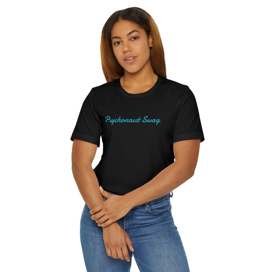 Psychonaut Staple, Alien Float, Unisex Jersey T-Shirt - Psychonaut Swag