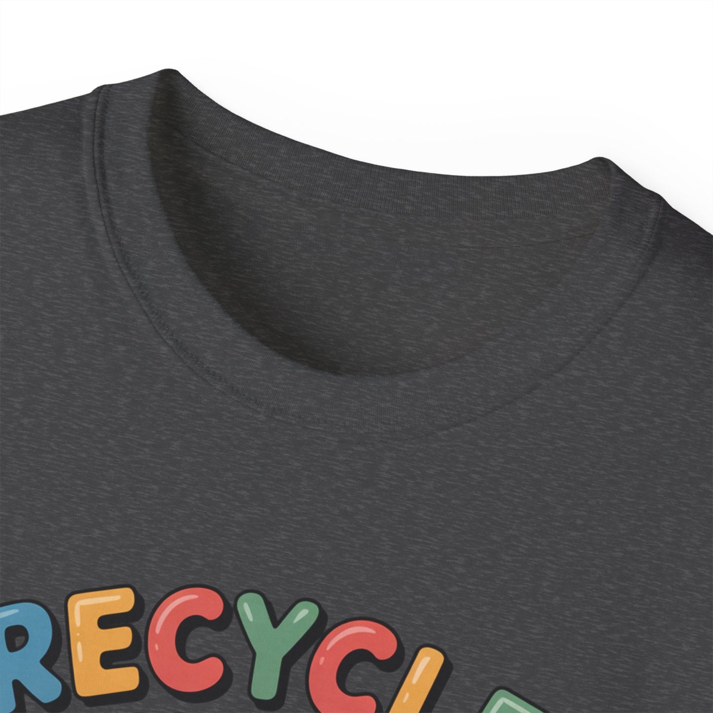 Recycle Your Joy Panda Tee — Cute Eco-Friendly Positive Message T-Shirt