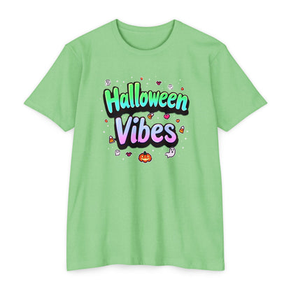 Halloween Vibes tee, Unisex T-Shirt, Spooky Graphic Tee, Fall Fashion, Halloween Costume, Casual Wear, Trick or Treat Shirt