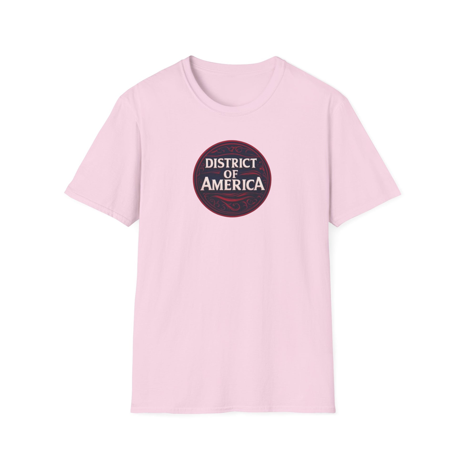 District of America, Washington DA, Unisex Softstyle T-Shirt - Psychonaut Swag