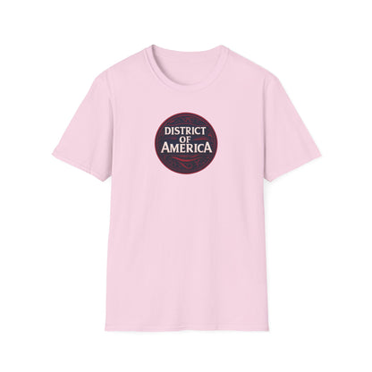 District of America, Washington DA, Unisex Softstyle T-Shirt - Psychonaut Swag