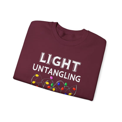 Light Untangling Party, Unisex Heavy Blend™ Crewneck Sweatshirt