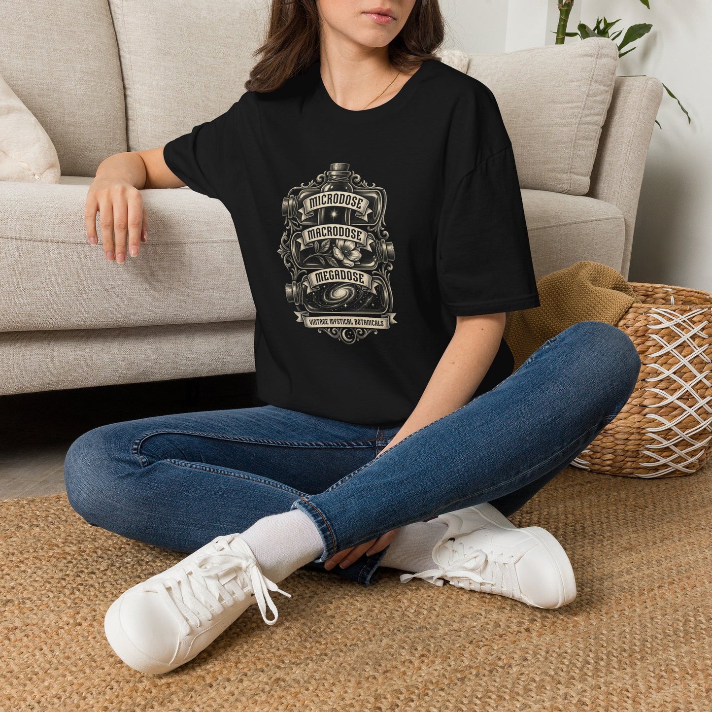 Epic Dose Graphic T-Shirt — Microdose, Macrodose, Megadose Vintage Design