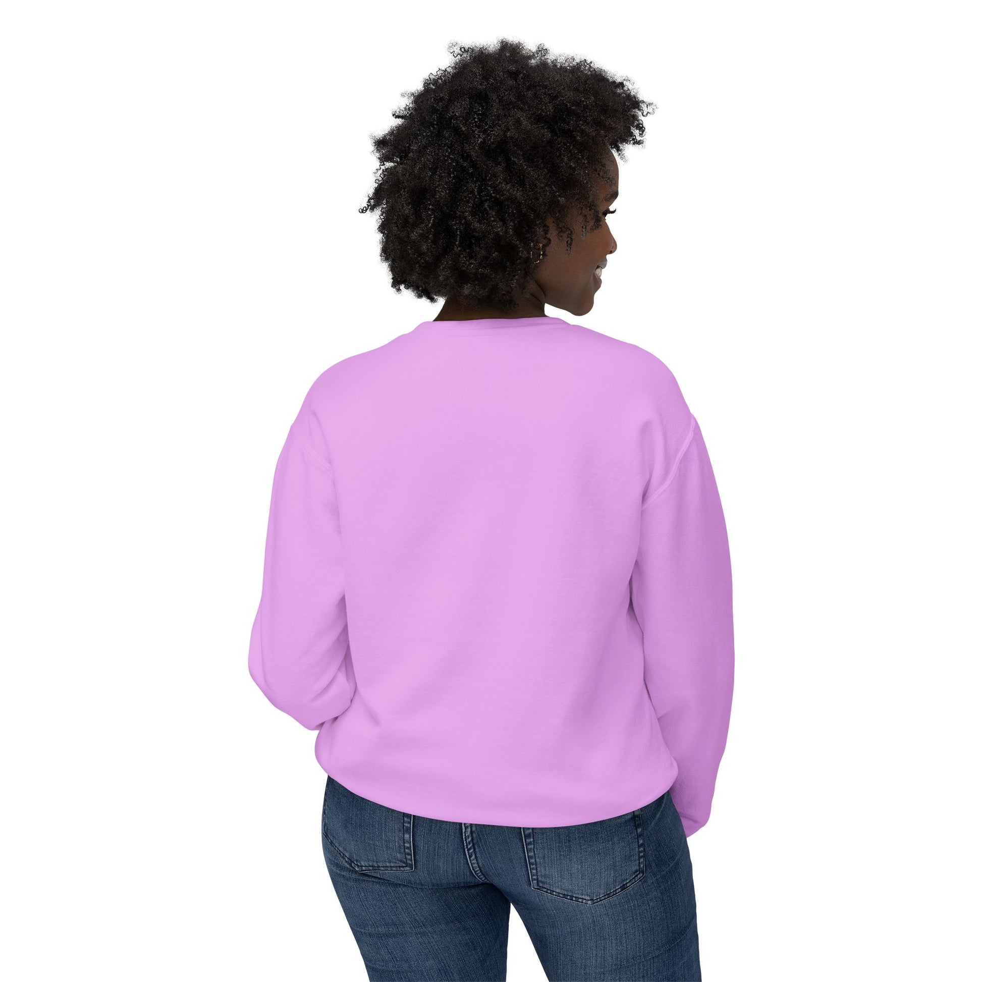 It’s The Journey, Unisex Lightweight Crewneck Sweatshirt - Psychonaut Swag