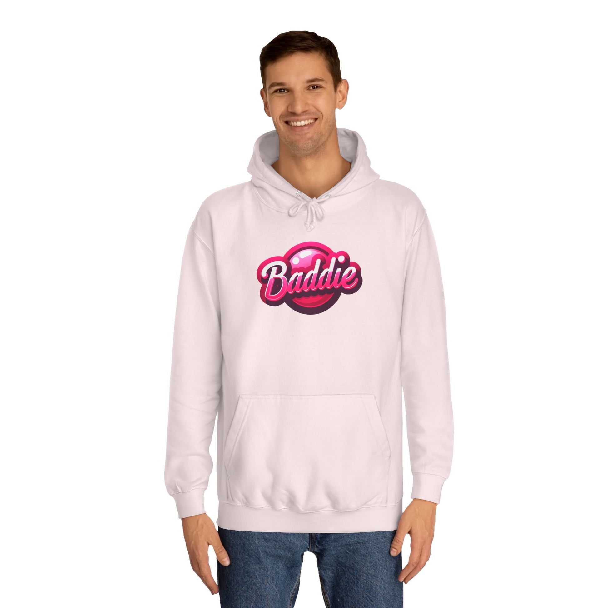 Baddie, Unisex College Hoodie - Psychonaut Swag