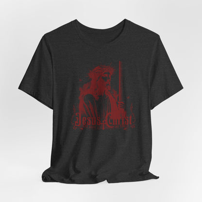 Jesus Christ iconic Tee – Christian Faith T‑Shirt with Crown of Thorns Design