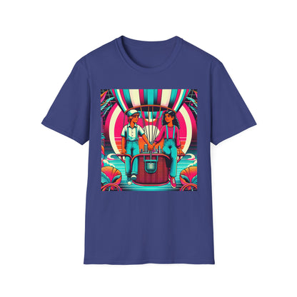 Hold On, Unisex Softstyle T-Shirt - Psychonaut Swag
