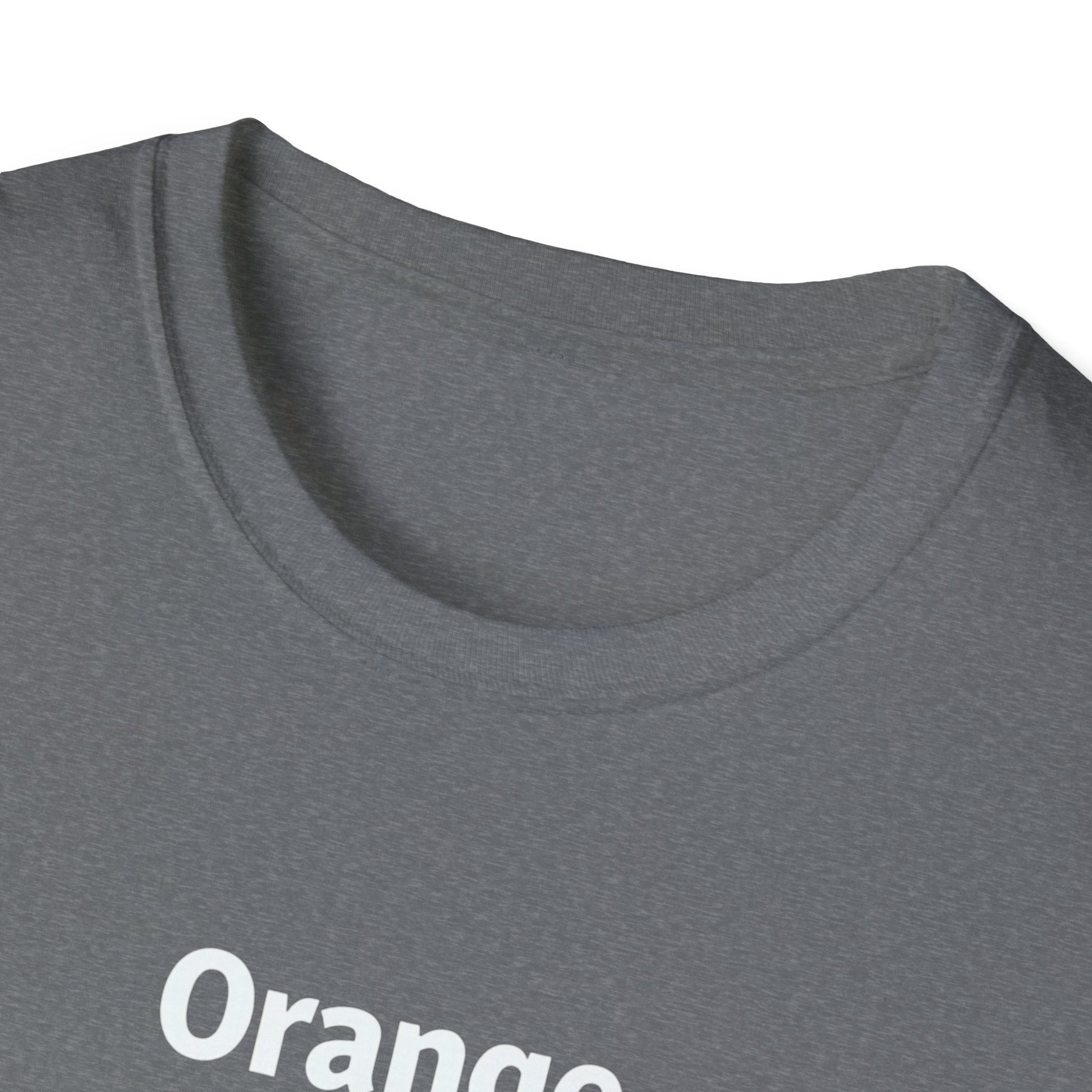 Grateful Orange T-Shirt, Unisex Casual Wear, Thanksgiving Shirt, Fall Vibes Tee, Gift for Friends, Comfortable Everyday Apparel - Psychonaut Swag