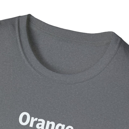 Grateful Orange T-Shirt, Unisex Casual Wear, Thanksgiving Shirt, Fall Vibes Tee, Gift for Friends, Comfortable Everyday Apparel - Psychonaut Swag