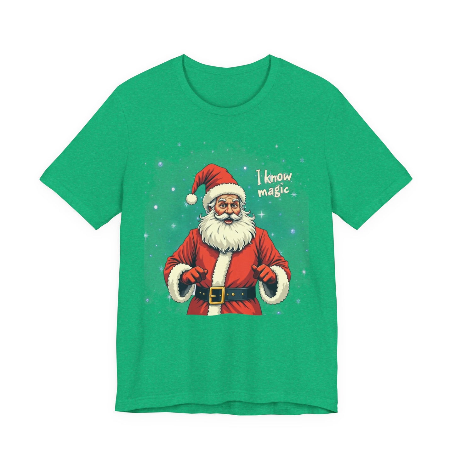 Santa Wizard Christmas Tee