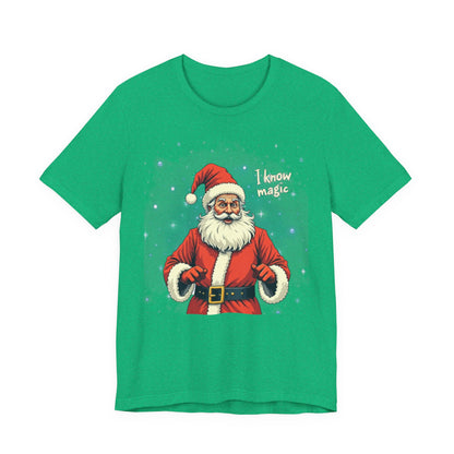 Santa Wizard Christmas Tee
