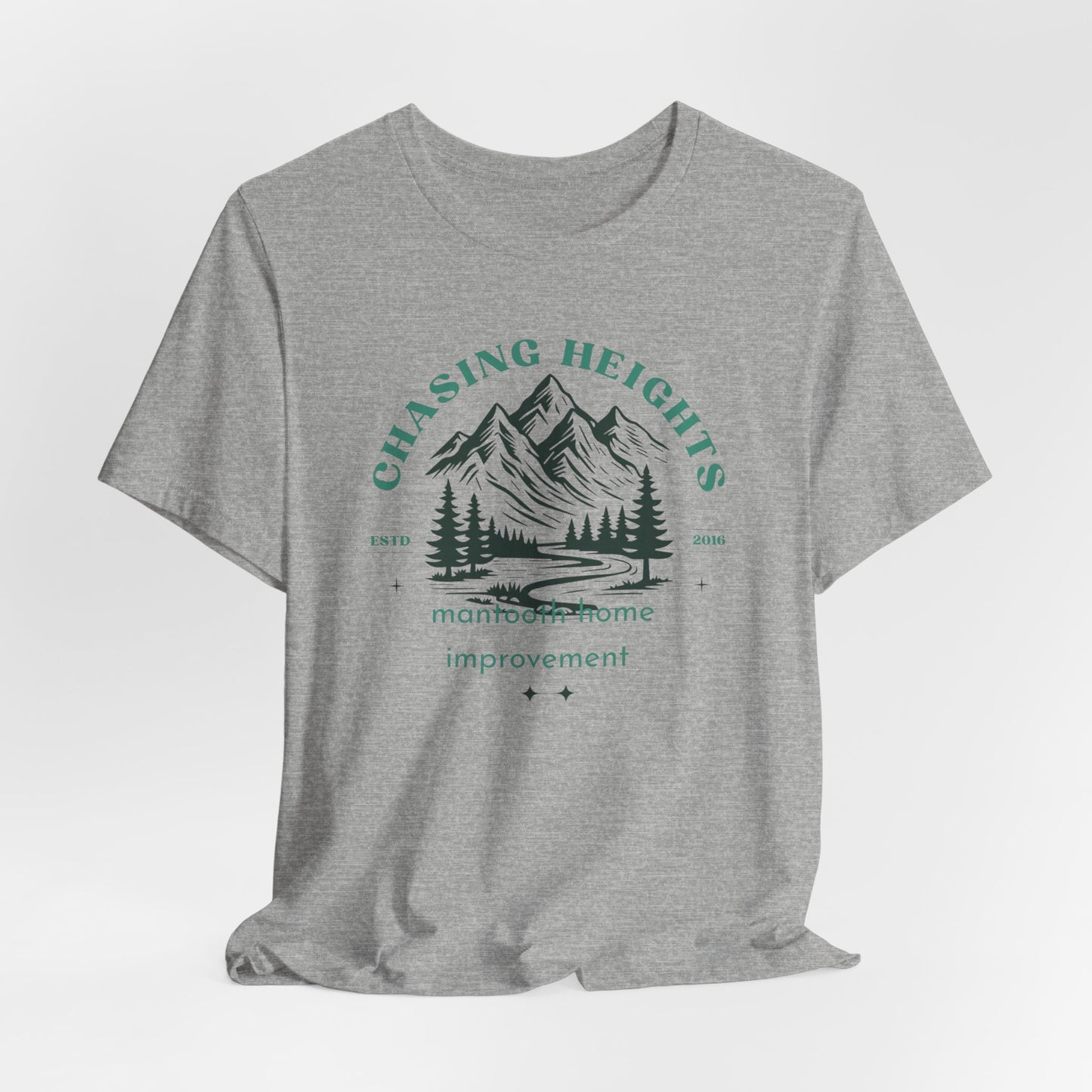 Mantooth Home Improvement Graphic Tee, Unisex Jersey Short Sleeve Tee