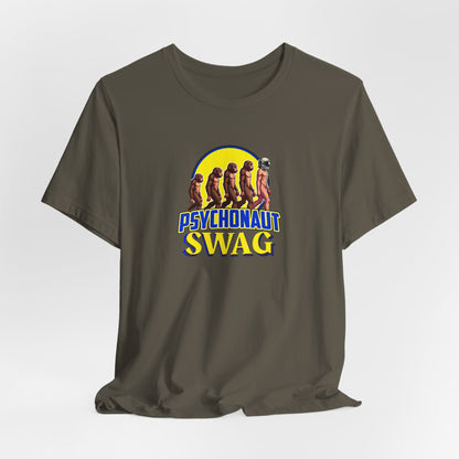 Psychonaut Swag, Small Biz Swag | Unisex Jersey Short Sleeve Shirt, Car Enthusiast Apparel, Gift for Him, Auto Detailing Tee, Casual Wear
