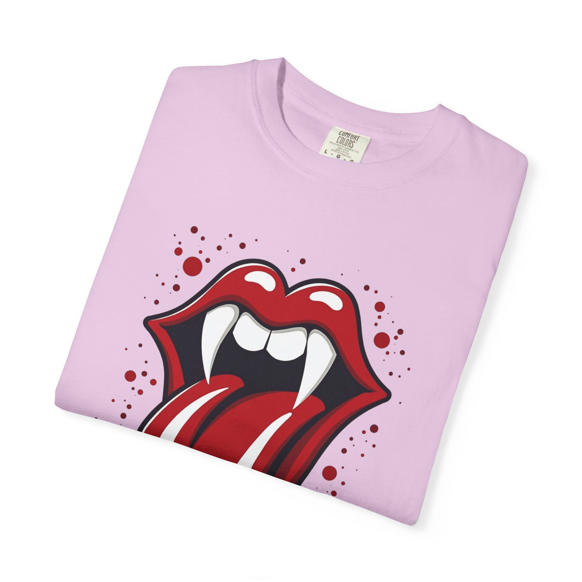 Vampire Fanged Tongue, Forty Sucks, Graphic T-Shirt