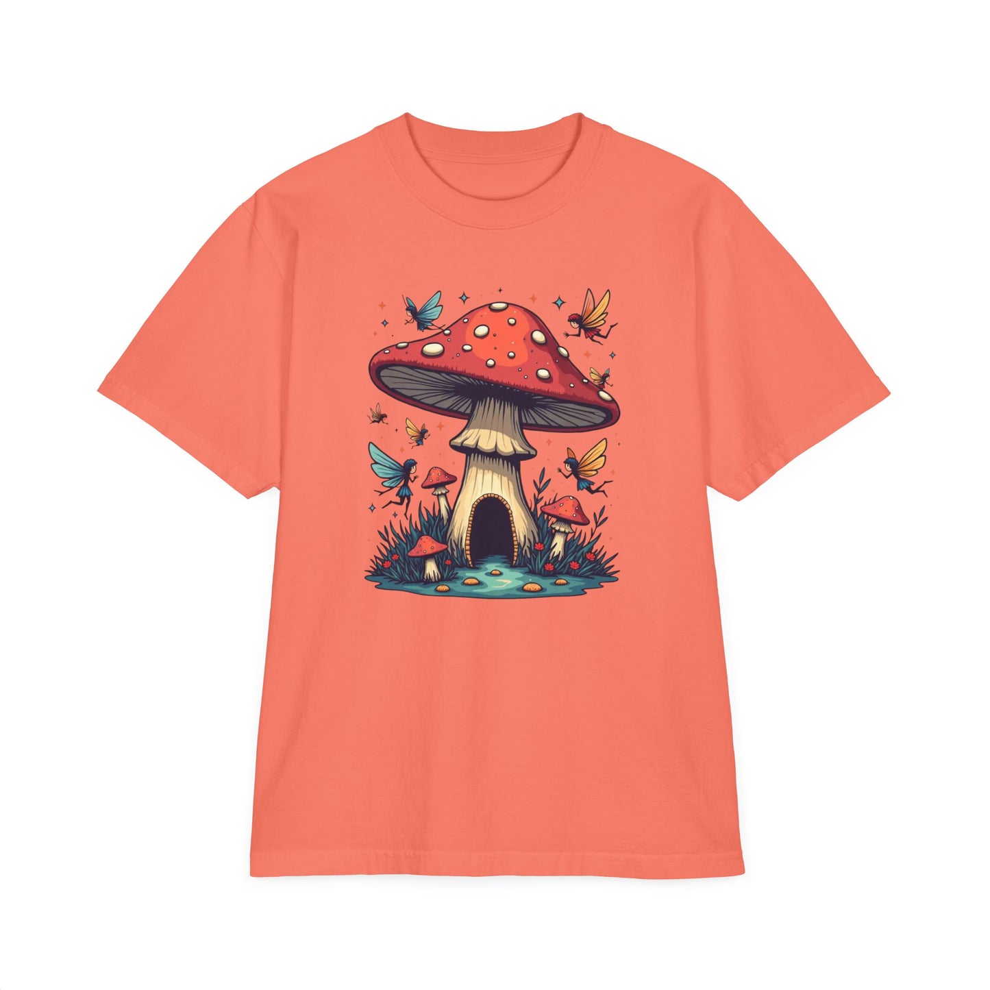 Mushroom Fairy Cottage T-Shirt