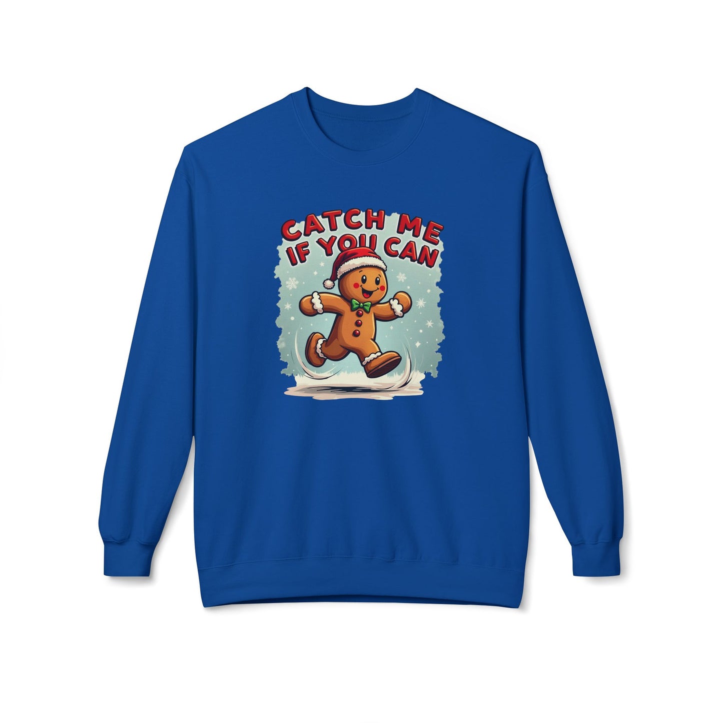 Gingerbread 'Catch Me If You Can' Crewneck Sweatshirt