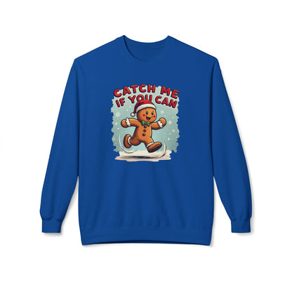 Gingerbread 'Catch Me If You Can' Crewneck Sweatshirt