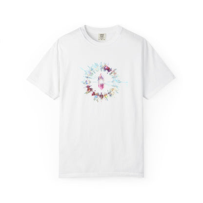 Crystal Energy Unisex T-shirt - Healing Magic Design - Psychonaut Swag