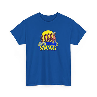 Psychonaut swag small biz, Heavy Cotton Tee, Cool Graphic T-Shirt, Streetwear Top, Gift for Psychonauts, Fun Casual Wear